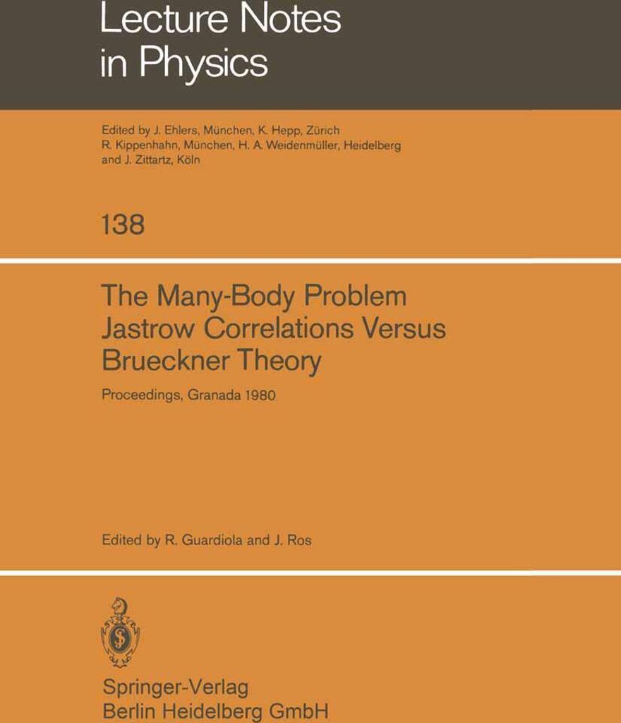 The Many-Body Problem. Jastrow Correlations Versus Brueckner Theory