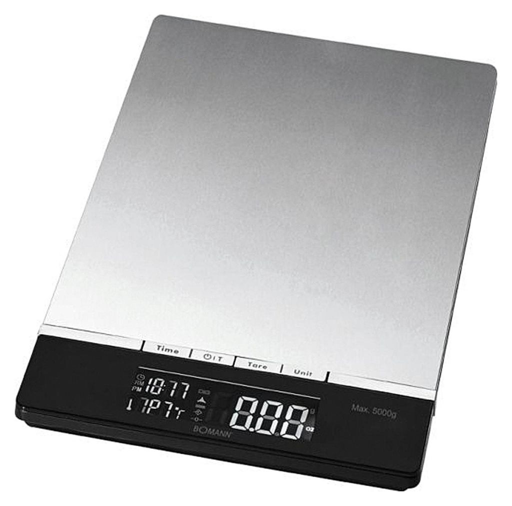 Bomann Küchenwaage | Messbereich bis 5 kg | Maßeinheiten: Produktbild 