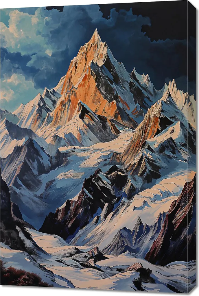Image Montagnes Majesté de l'instant 60x90 cm - Habiller un Mur Vide