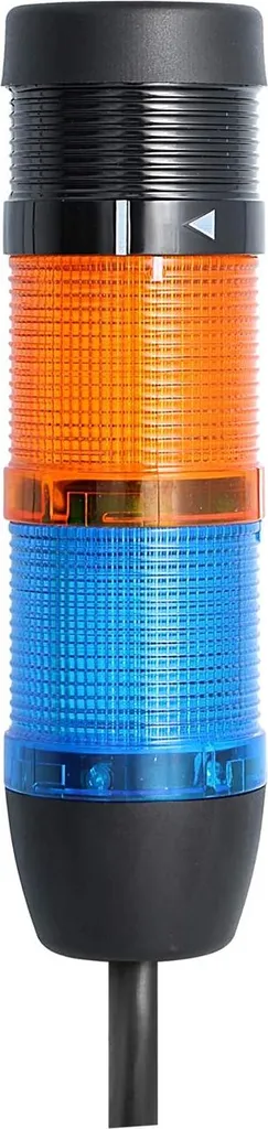 Colonna Segnaletica STEX24 Blu-Gialla 24V LED con Cicalino 90dB