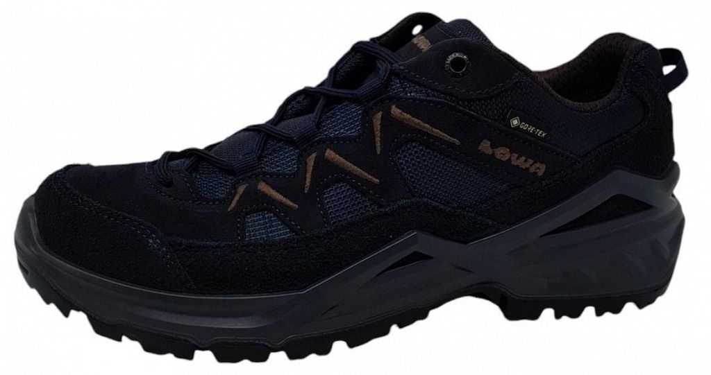 LOWA SIRKOS EVO GTX LO, Männlich, Erwachsener, Braun, Navy, Produktbild 