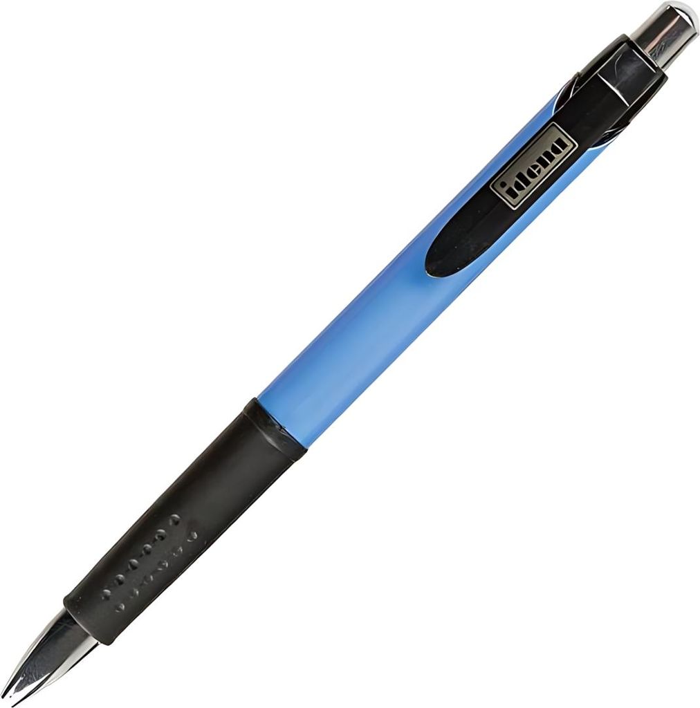 Idena Kugelschreiber blau Schreibfarbe blau,Druckm. Produktbild 