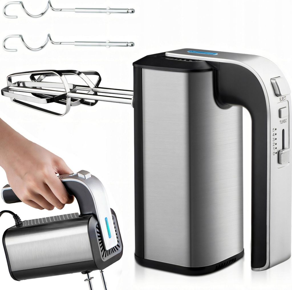 Mikser robot kuchenny ręczny 5 prędkości TURBO 300 W - Zdjęcie produktu 