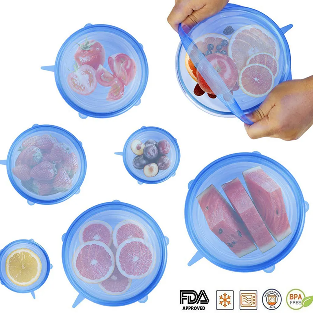 Sacs Silicone 1000ml & Couvercles : Adieu le plastique et le gaspillage