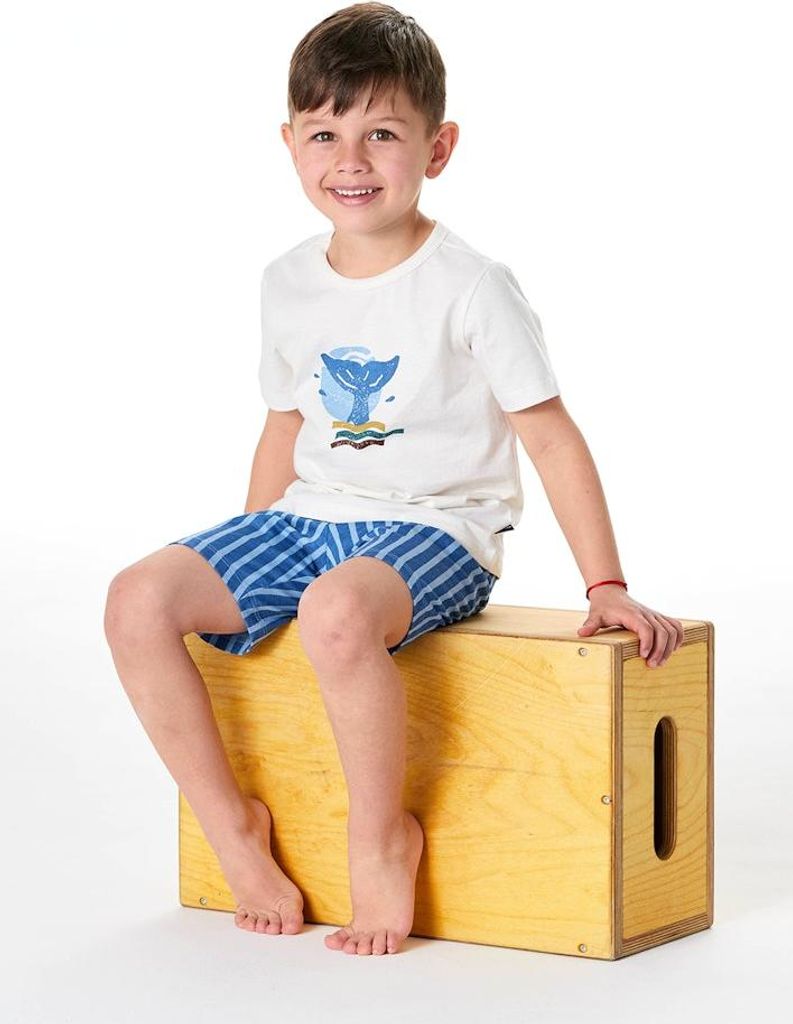 Pyjama pour garçon Schiesser Nightwear bleu atlantique - Image du produit 