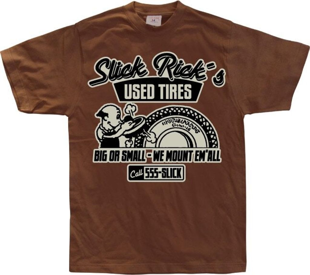Slick Ricks Used Tires - Small - Brown