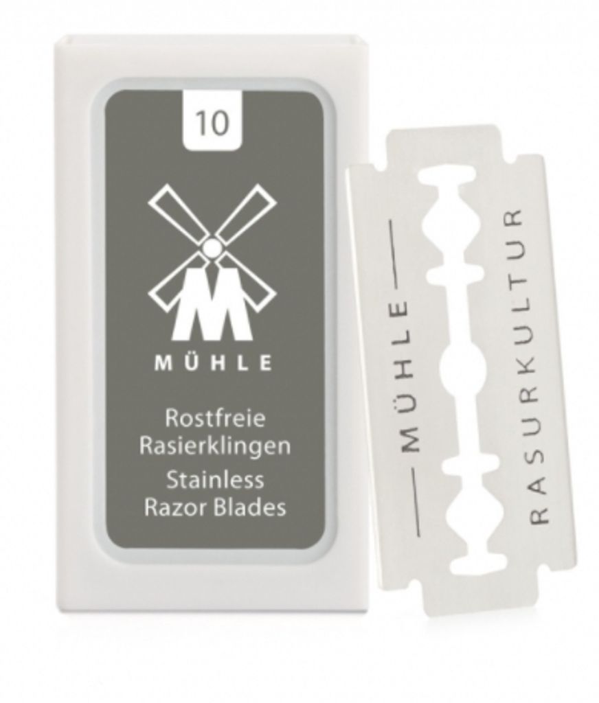 Muhle, Lames de rasoir pour rasoirs traditionnels, 10 Image du produit 