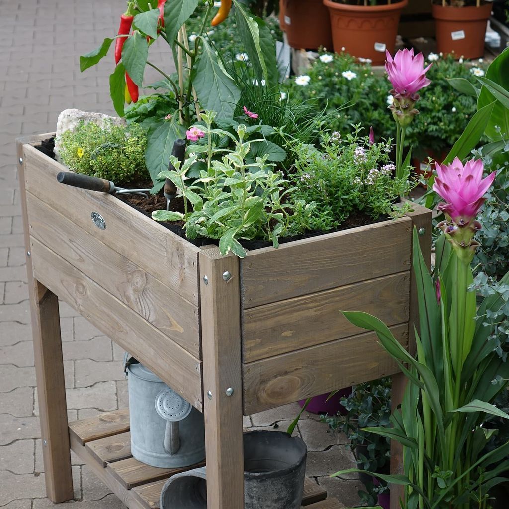Esschert Design Hochbeet Braun S Produktbild 4