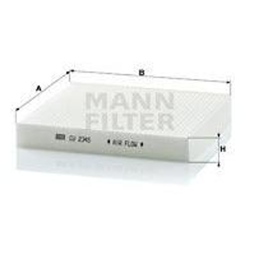 MANN-FILTER CU 2345 Innenraumluftfilter OE 27891BM400 kompatibel mit Primera, Almera, RC, IS, GS