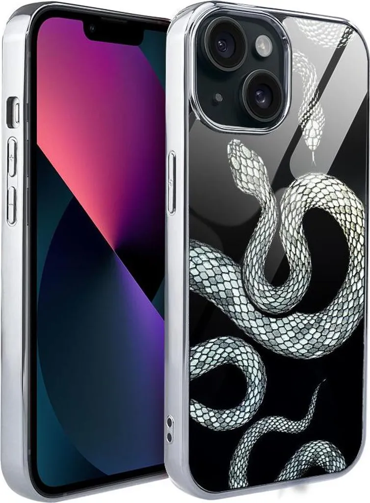 Coque iPhone 13 Antichoc IBIZU Elite Glass Case Argent Anti-Rayures