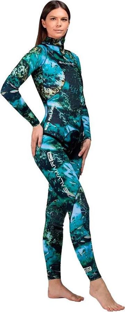 Salvimar Seawalker 5.5 Mm Neoprenanzug Für Speerfischen Für Damen Blau XL Damen Blau XL