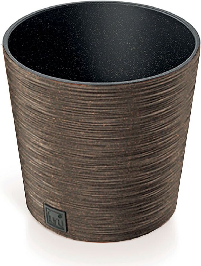 Blumentopf Furu Round Eco Wood Pflanzgefäß Pflanzentopf Produktbild 