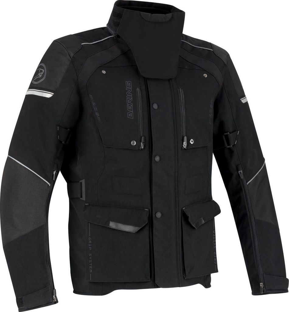 Bering Bronko Motorrad Textiljacke, schwarz, 3XL