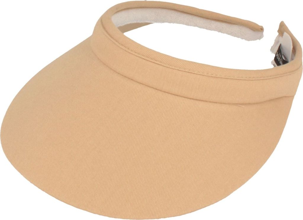 Seeberger Damen Visor mit großem Schild aus feiner Baumwolle