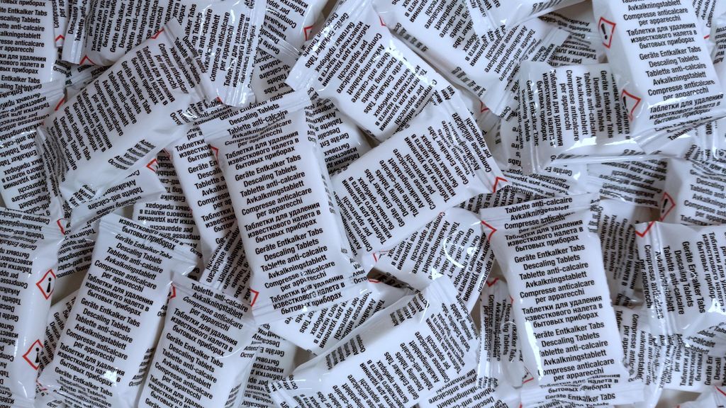 100 Entkalkungstabletten Entkalker-Tabs 16g für Produktbild 