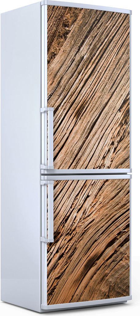 Magnete Dekorative - 70 cm x 190 cm - Küche - Magnetmatte Kühlschrankmagnete - Braunes Holz