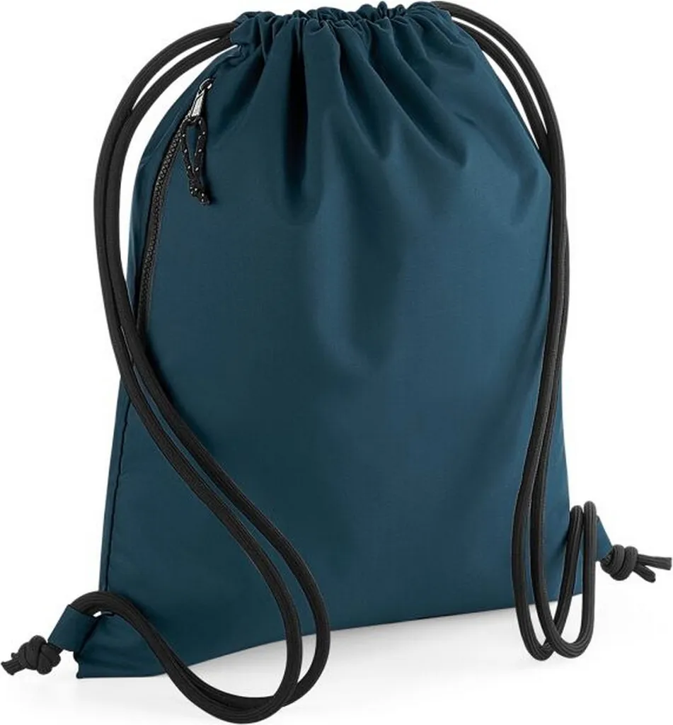 Sacca Sport Bagbase BC4964 Recycled Gymsac Petrol - Urban Style