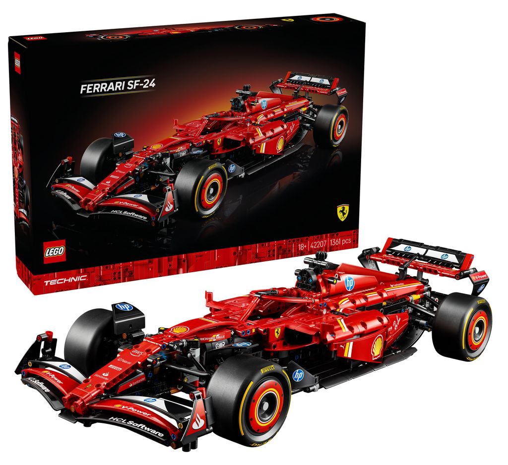 LEGO® Technic 42207, monoposto di Formula 1 Ferrari SF-24 Immagine del prodotto 