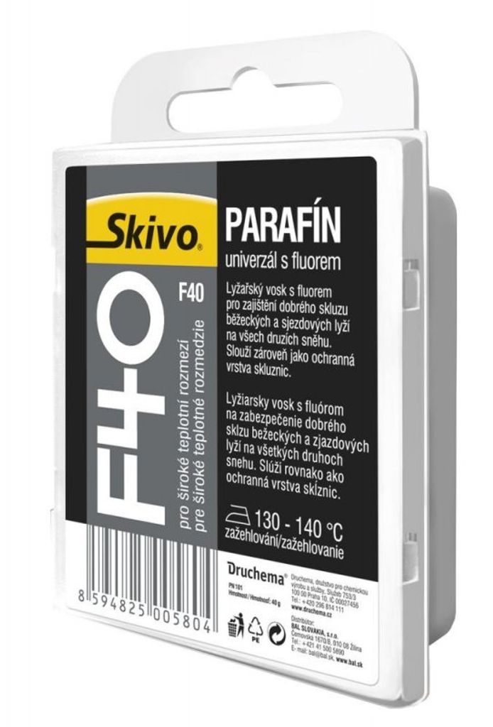 Skivo Paraffinwachs mit Fluor F 40 universal 40g