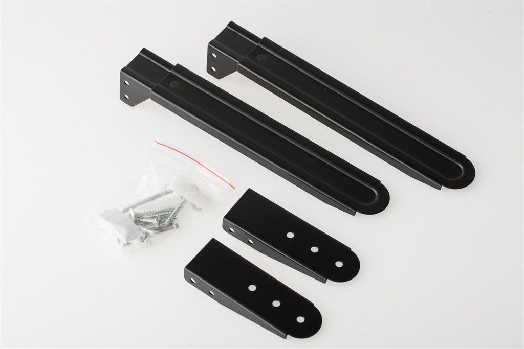 daniplus Universal Wandhalterung Halterung für Mikrowelle, Küche in Schwarz