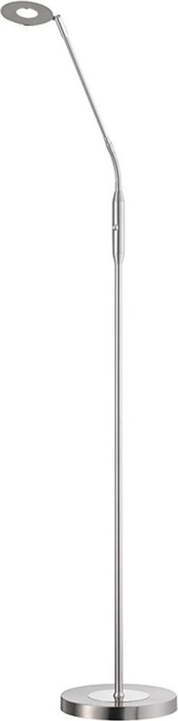 Fischer & Honsel lampa podłogowa LED DENT srebrna 150cm Zdjęcie produktu 