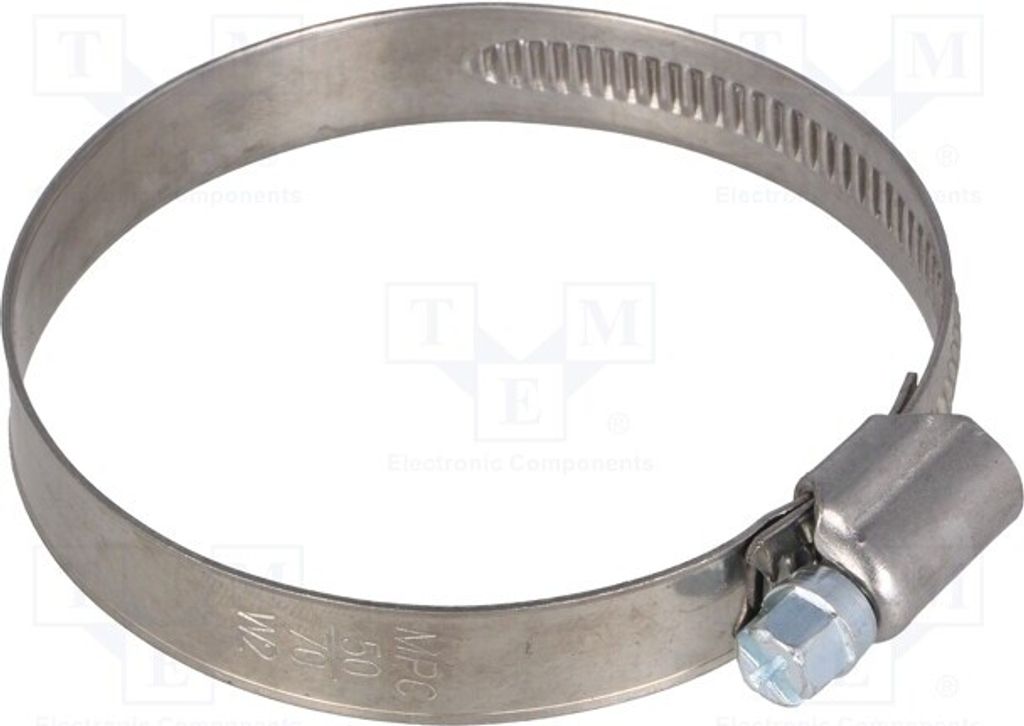 1x Schlauchschelle Bindung: 50÷70mm W: 12mm AISI 430 DD2050 Schlauchschellen und