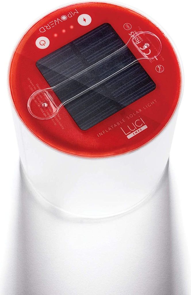 mpowerd Luci EMRG Notfalllampe rot/weiss