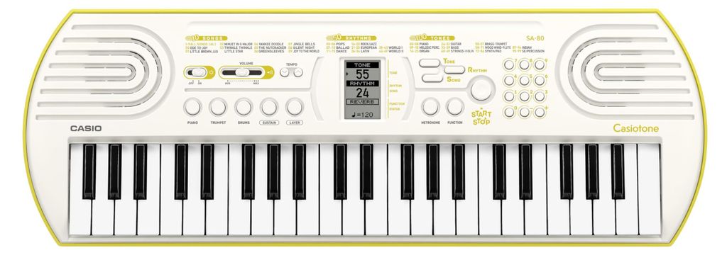 Casio SA-80 Mini-Keyboard Obrázek produktu 