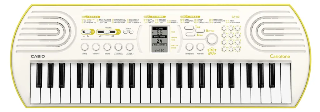 Casio SA-80 Mini-Keyboard : Le Clavier Compact pour Pratiquer sans Encombre - 3