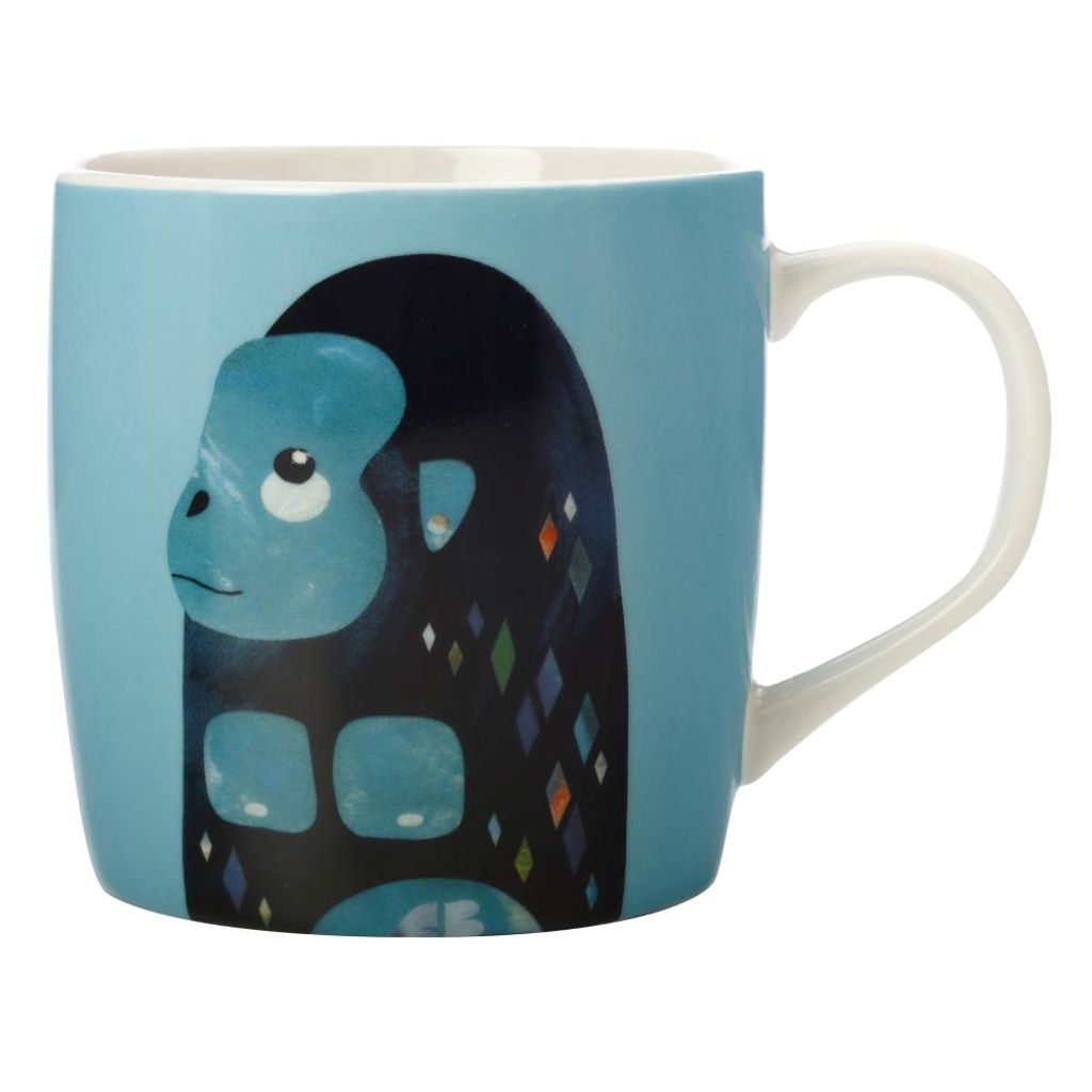 PETE CROMER Becher Gorilla, Porzellan, in Geschenkbox