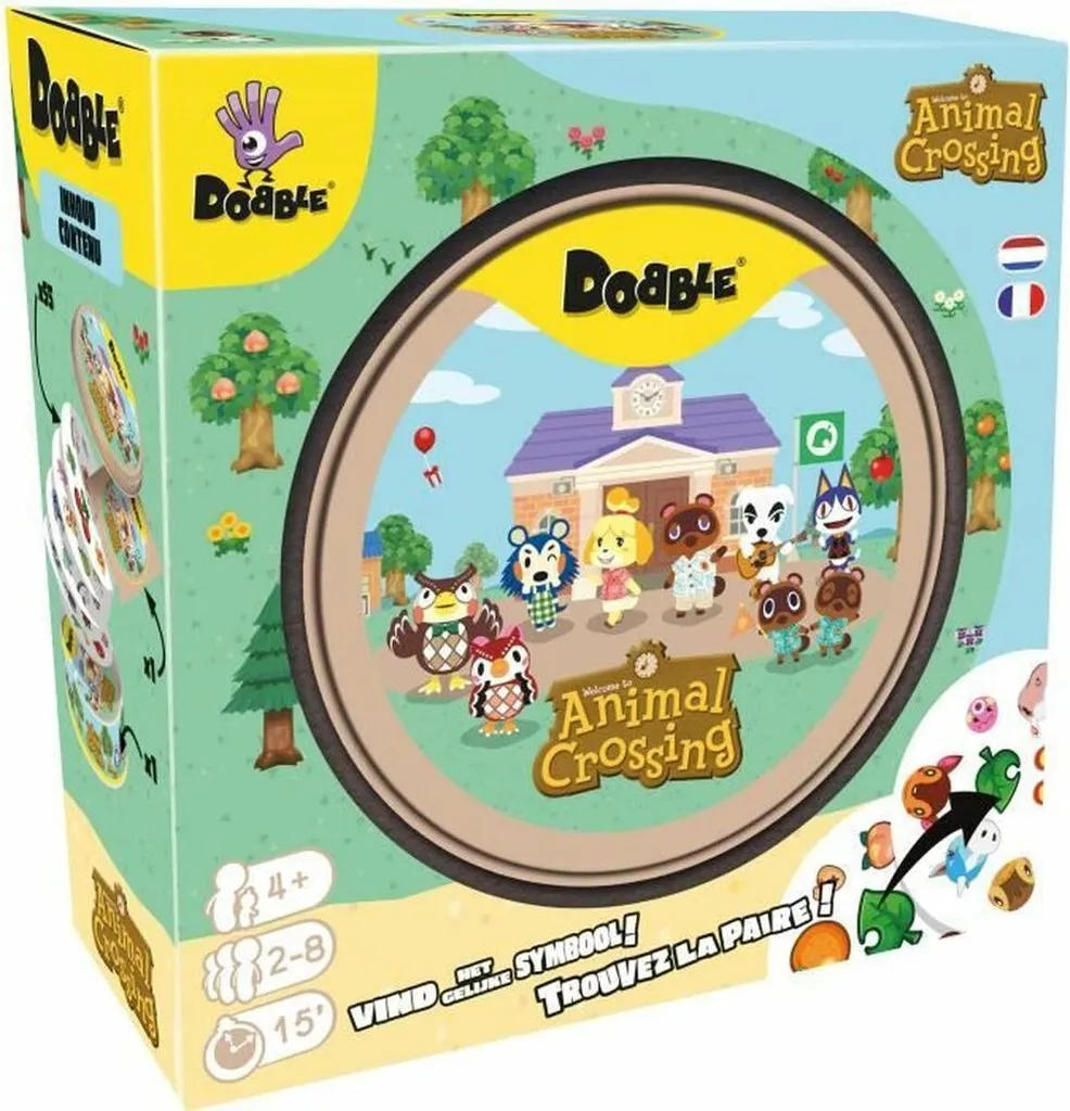 Dobble Animal Crossing : le jeu de réflexes pour booster la concentration !