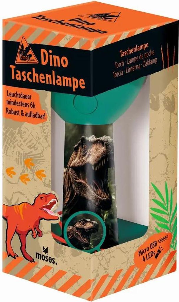 moses Dino Taschenlampe Produktbild 