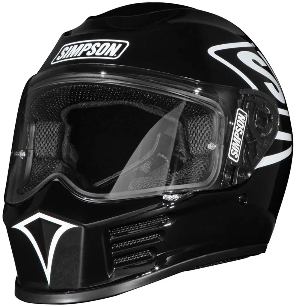 Casque Simpson Speed O'Clock Taille L avec Ventilation Optimisée et Look