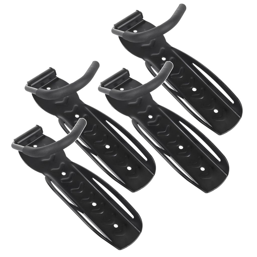 4x Support mural pour vélos noir Image du produit 