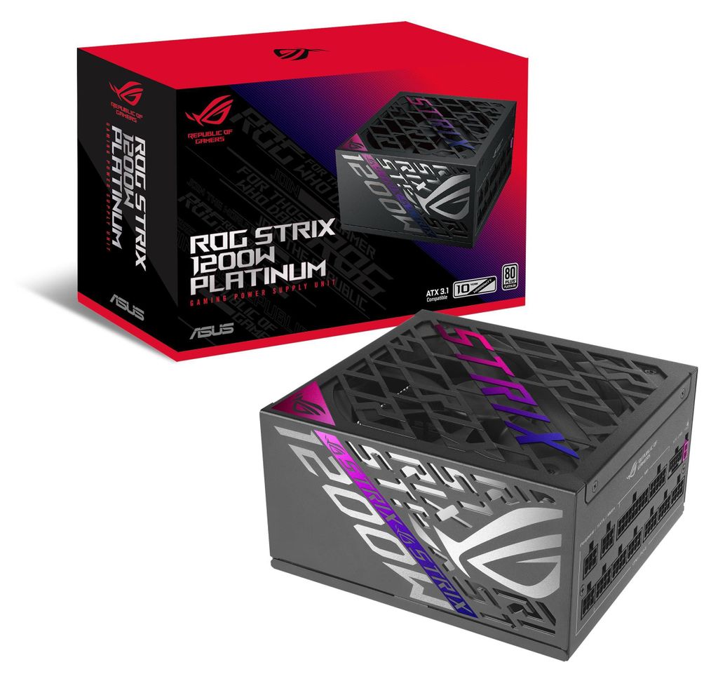 ASUS ROG-STRIX-1200P-GAMING, PC-Netzteil, (1x 12-Pin High Produktbild 