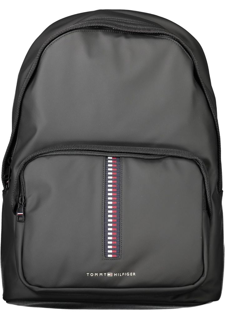 TOMMY HILFIGER HERREN RUCKSACK SCHWARZ : Farbe - Schwarz, Größe - UNI Größe: UNI Farbe: Schwarz