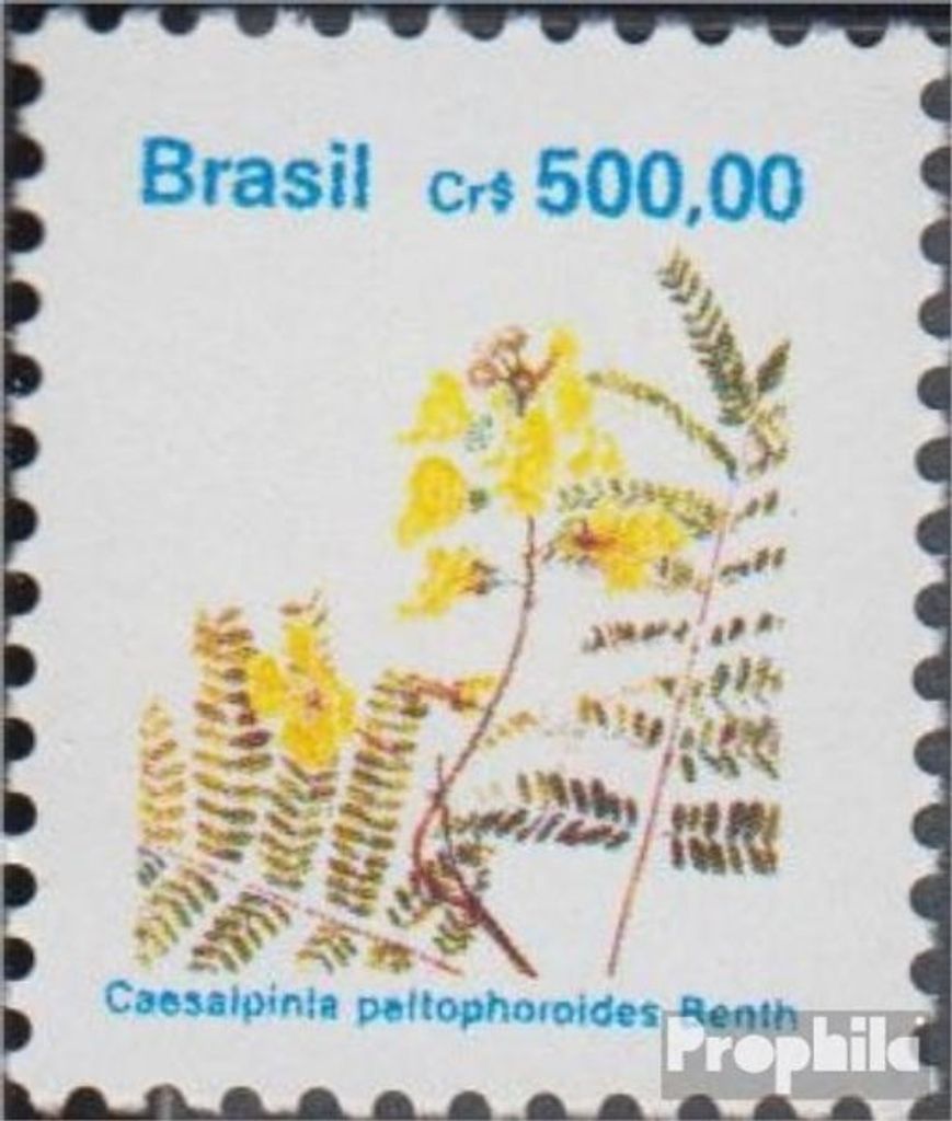 Briefmarken Brasilien 1991 Mi 2413 (kompl.Ausg.) postfrisch Blüten