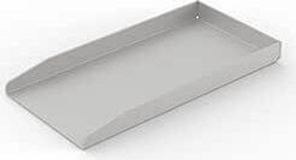 Edelstahl Grillplatte 20x30 cm, Griddle Plate, Plancha, Bratplatte für Gas-/Holzkohlegrill, 4 mm Edelstahl