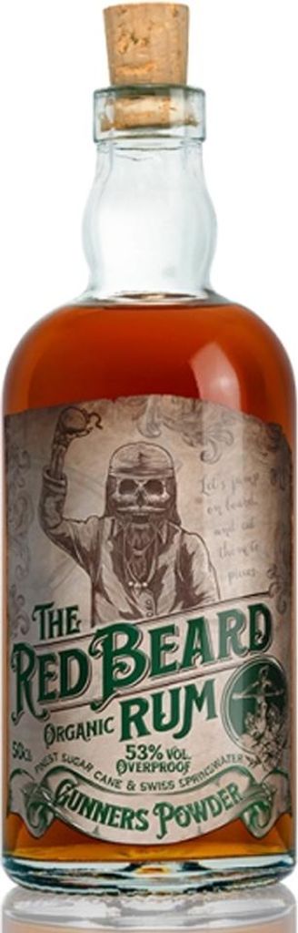 Langatun The Red Beard, Gunners Powder Rum, 52% Vol. 0,5 l