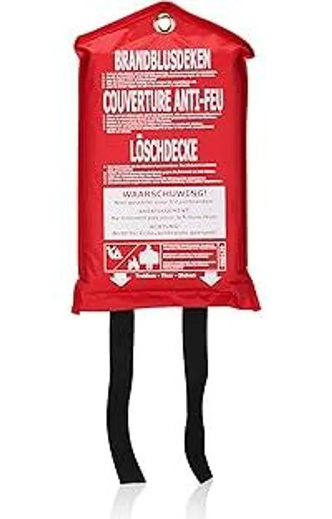 Smartwares Coperta Antincendio 100x100 cm | Fibra di Vetro EN1869