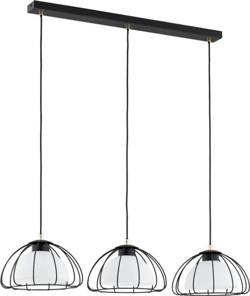 Suspension NERSY 3xE27 : Solution Éclairage Design pour Cuisine