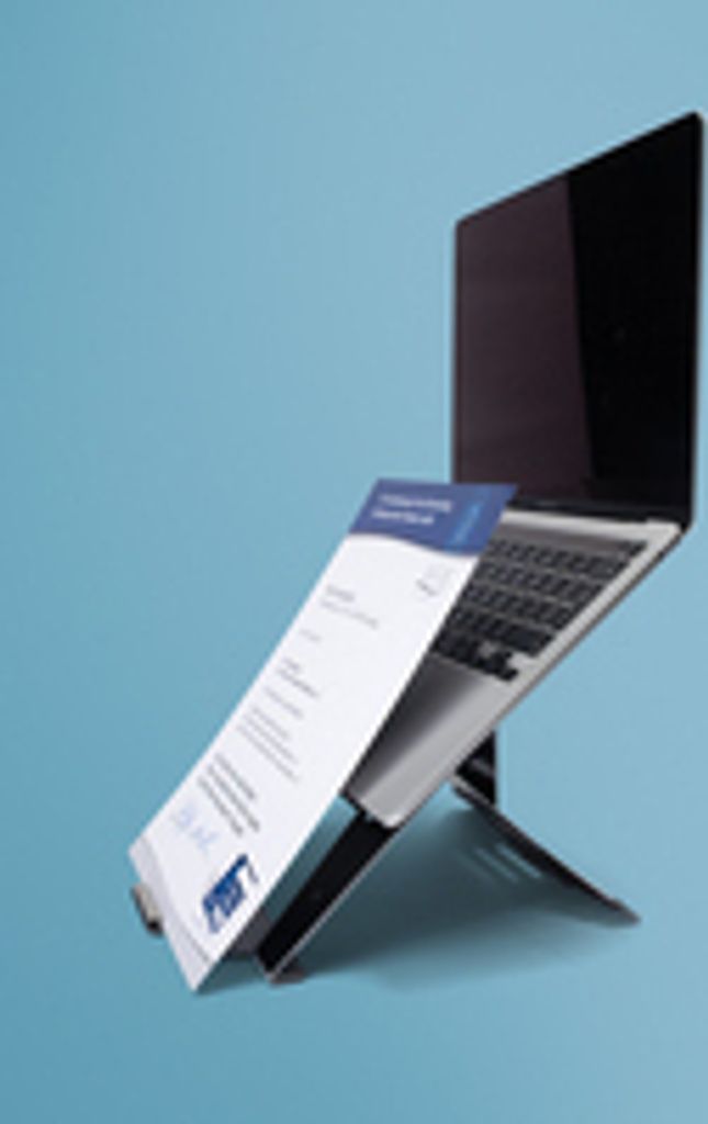 R-Go Document laptopständer Riser - Notebook-Ständer