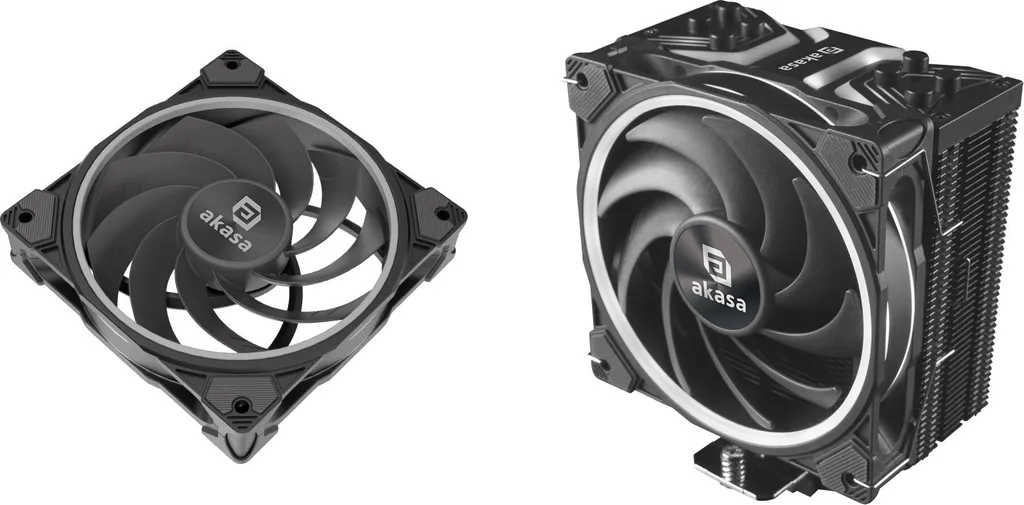 Ventirad CPU Akasa Soho H4 Plus avec Ventilateur Reverse Kit Silencieux