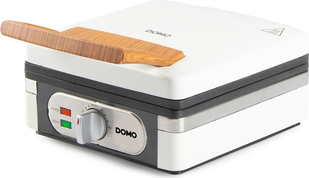 Waffeleisen - DOMO - DO9274W - 1400 W - 2 XL-Waffeln - Weiß