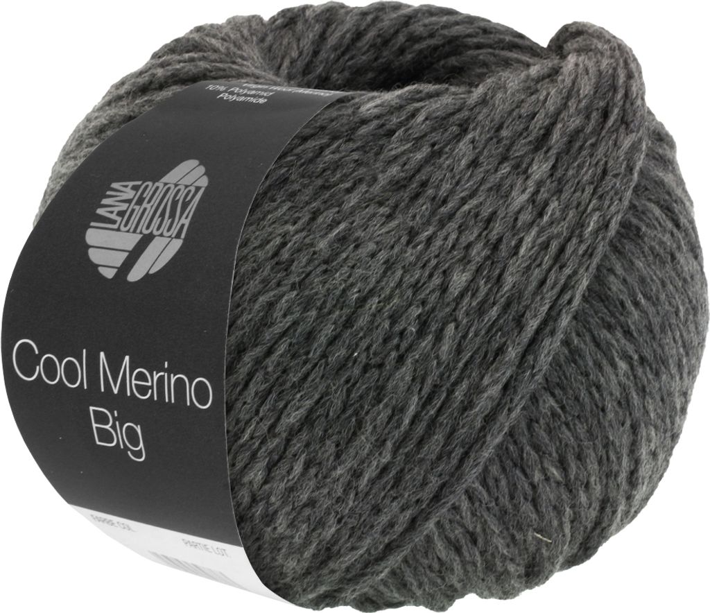 Lana Grossa - Cool Merino Big 0219 dunkelgrau Produktbild 