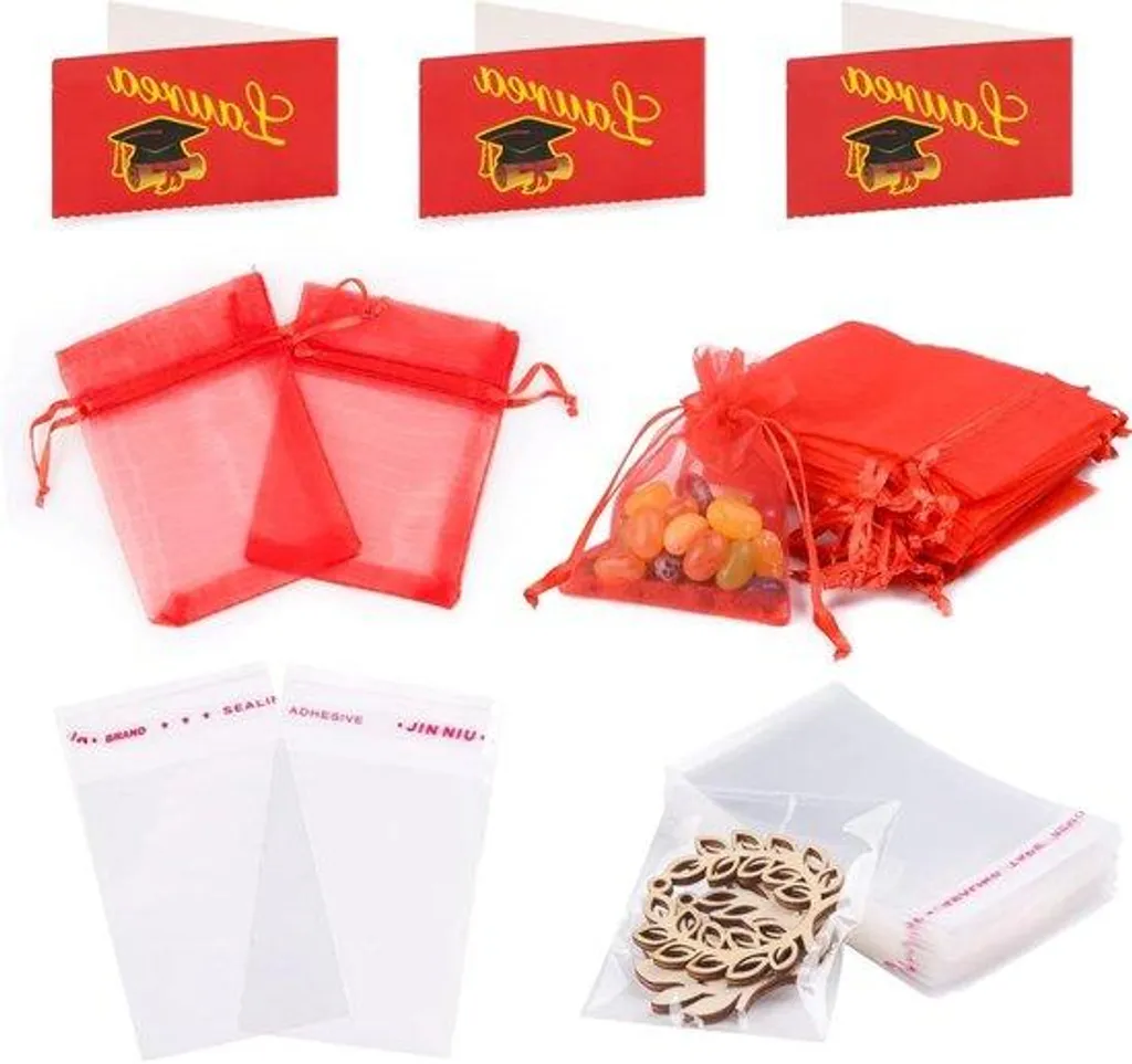 Sachets en organza rouges : emballez vos cadeaux rapidement et avec soin