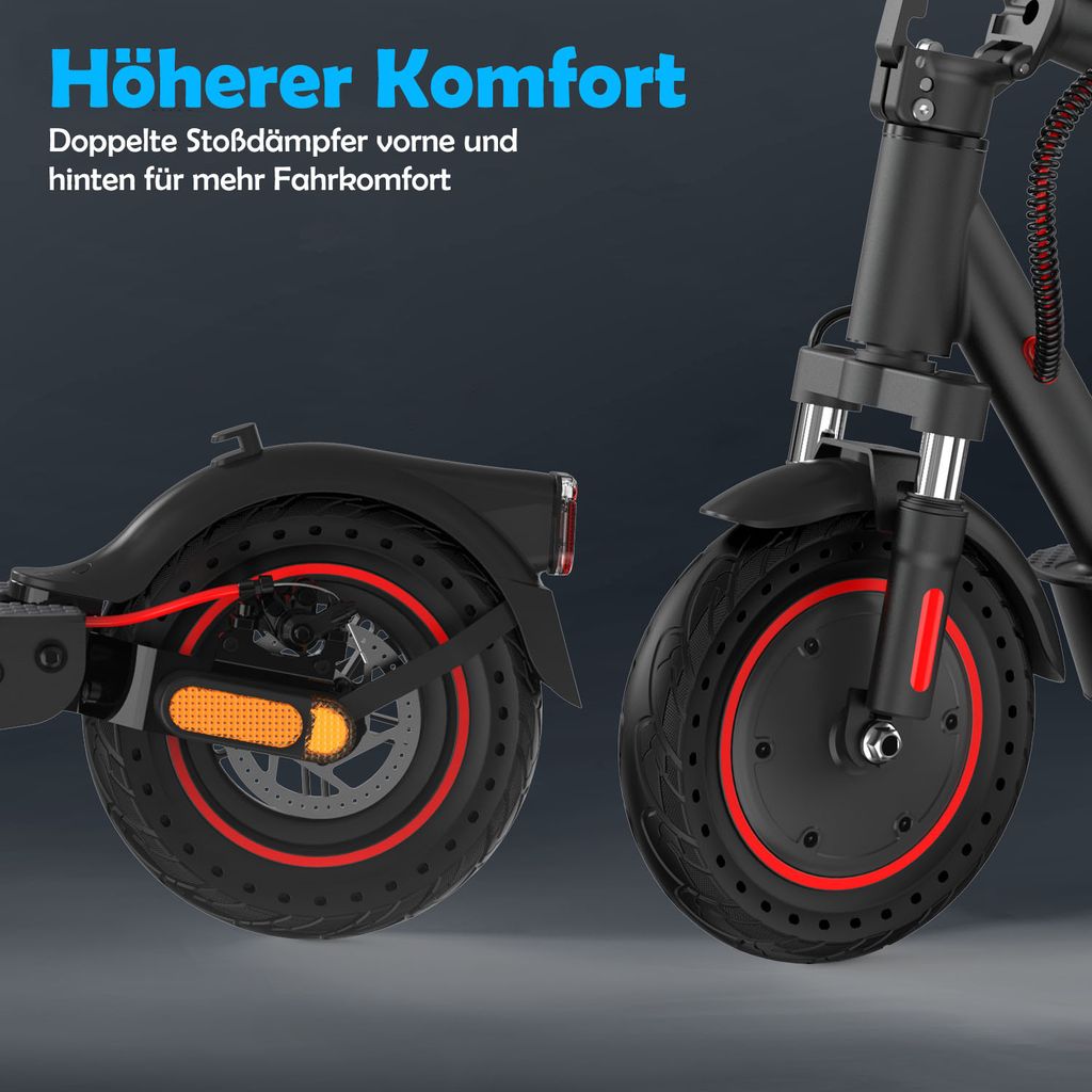 Evercross E Scooter mit Straßenzulassung Faltbarer 400W Produktbild 4