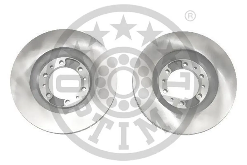Disques de frein ventilés avant OPTIMAL pour MITSUBISHI PAJERO 3