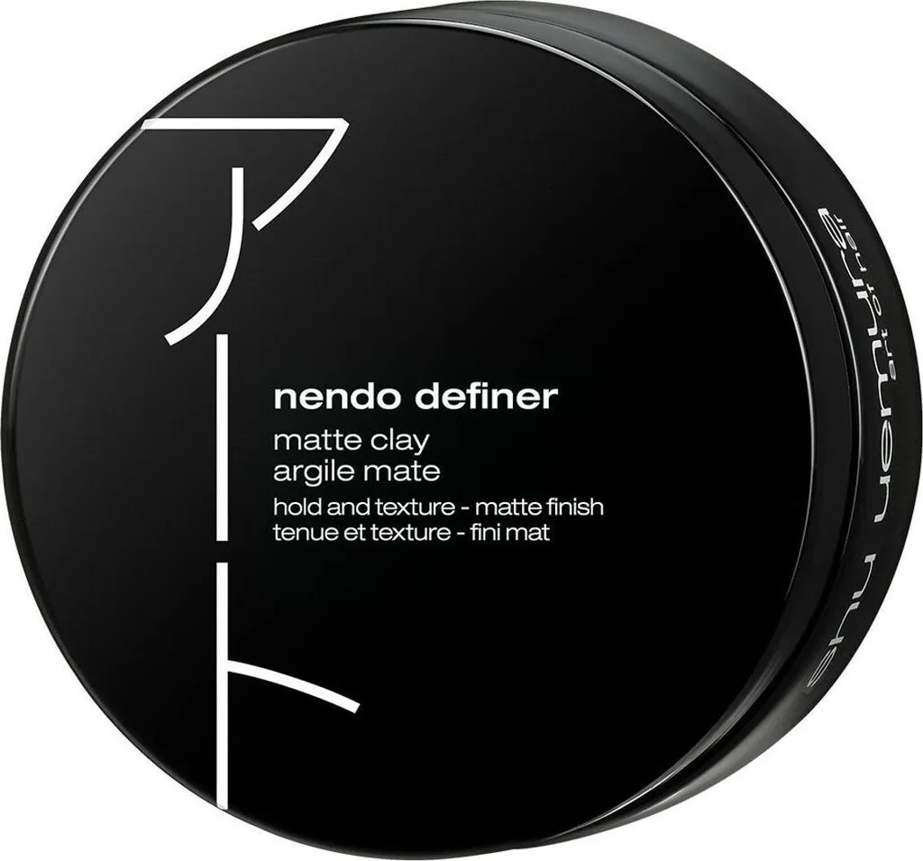 Cire Argile Mate Nendo Definer Shu Uemura 75 ml pour Coiffage Structuré