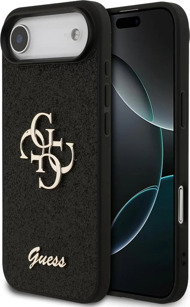 Guess GUHCP16LG4GFPI Custodia rigida per Apple iPhone 16 Guess GUHCP16LG4GFPI Custodia rigida per Apple iPhone 16